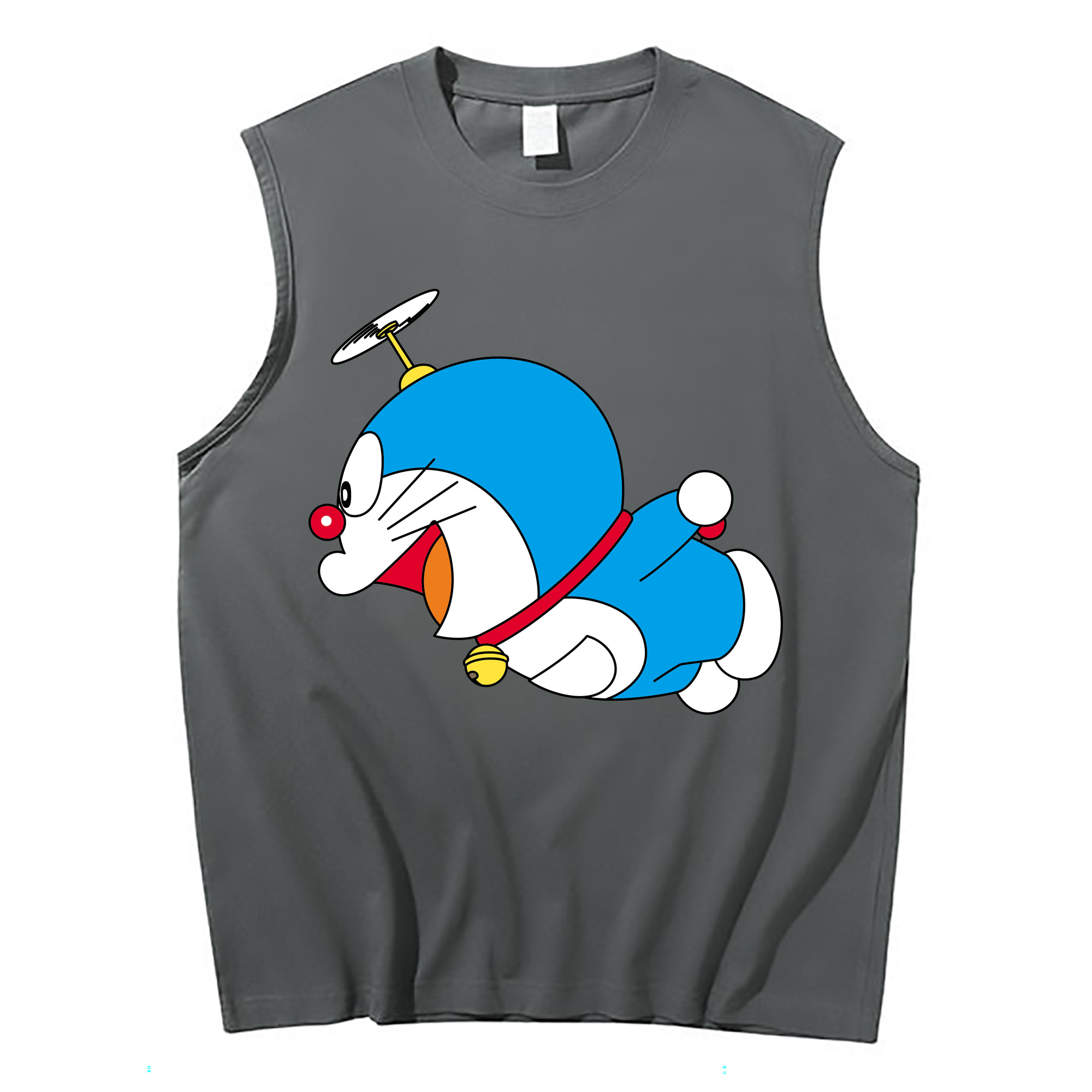 （画像用） ドラえもん Doraemon コットン100％タンクトップ（フロントプリント）